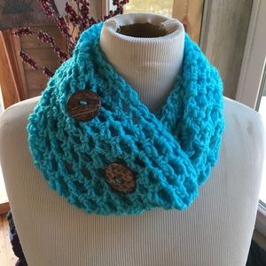 Ecb designs Turquoise infinity scarf